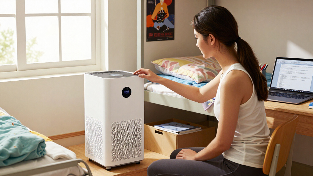 portable air purifiers for dorm rooms