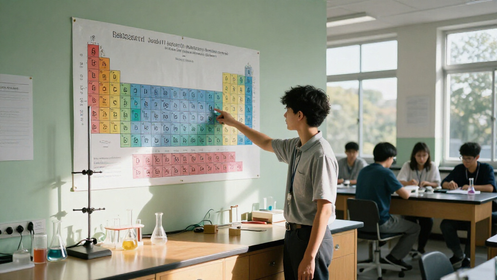 periodic table wall charts