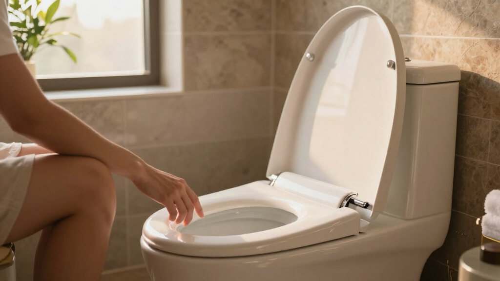 luxury heated bidet toilet seat
