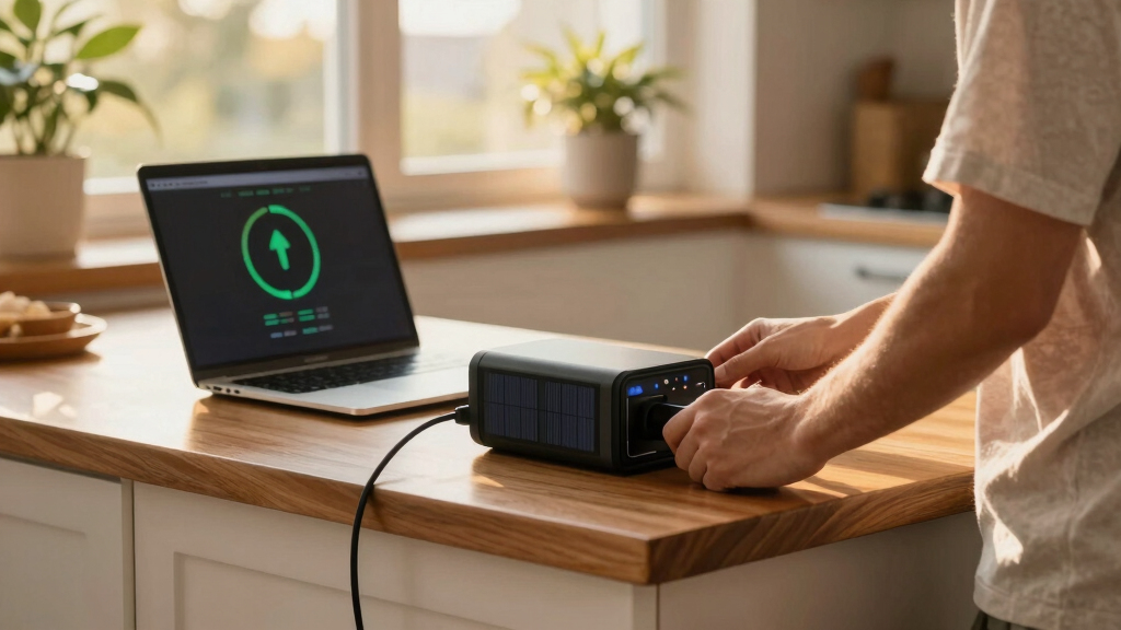 solar backup power for laptops