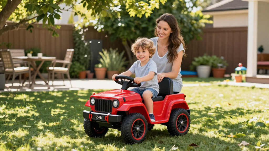 24v ride on jeep for kids with high weight limit
