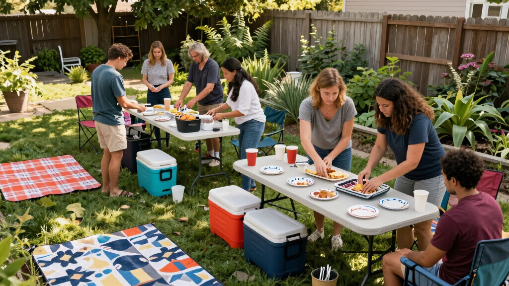 outdoor tailgating party supplies
