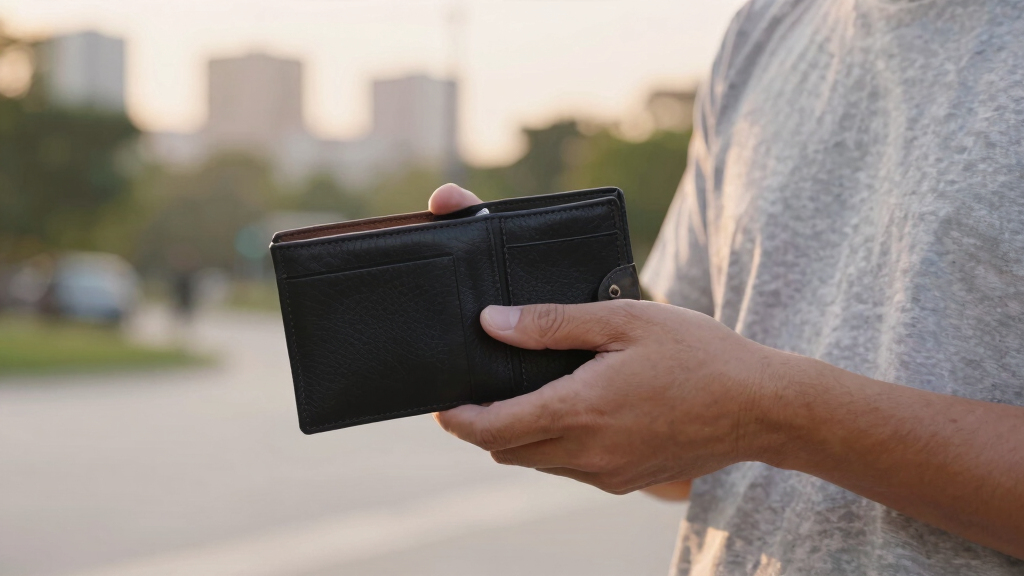 men's leather wallets