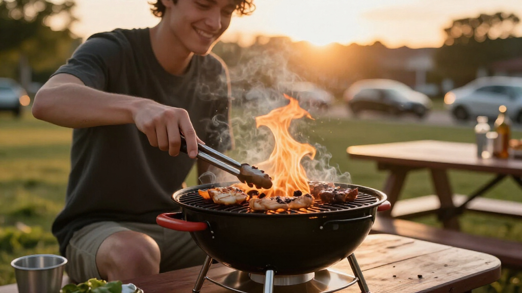 portable tailgating grills