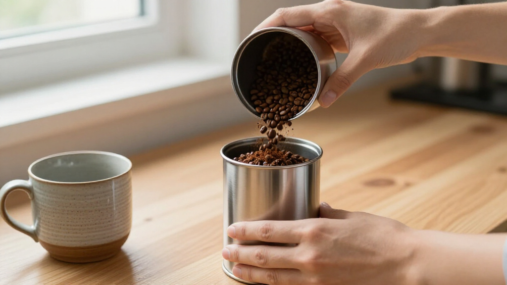 coffee storage canister