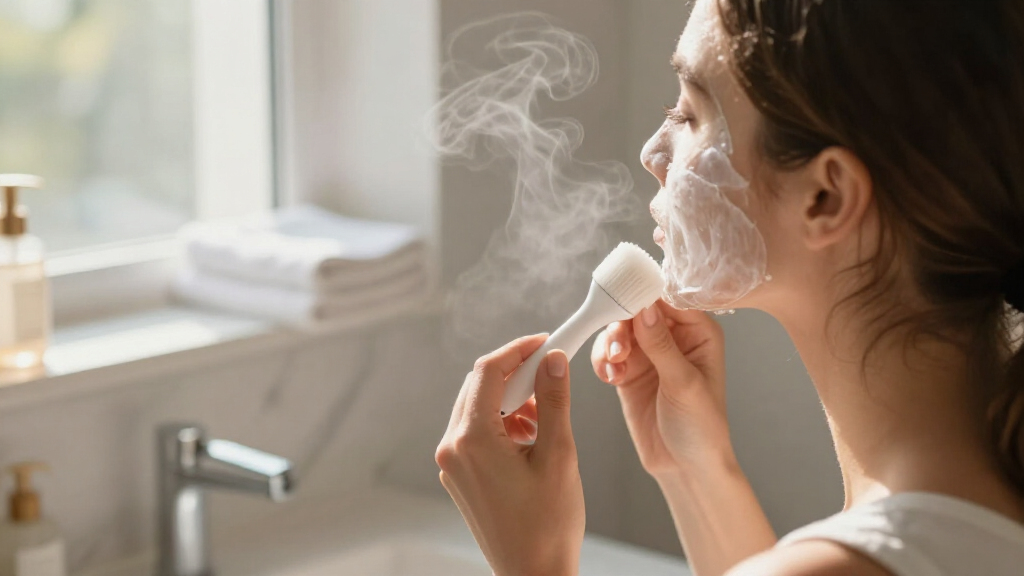 luxury facial cleansing brushes