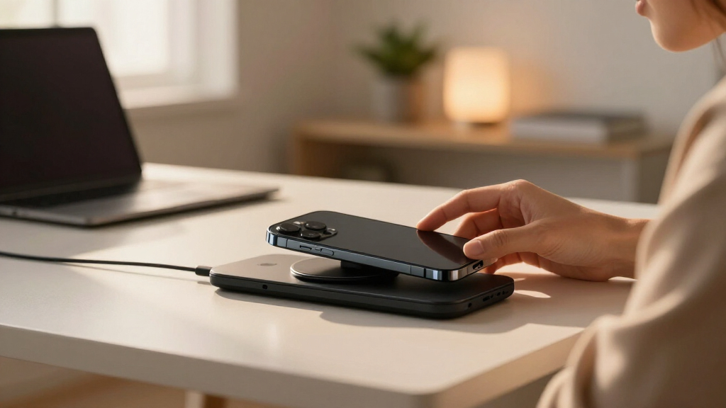 wireless charging stations for desks