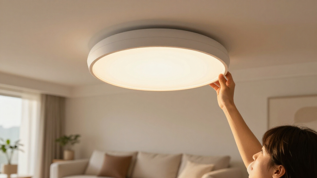 smart ceiling light fixtures flush mount