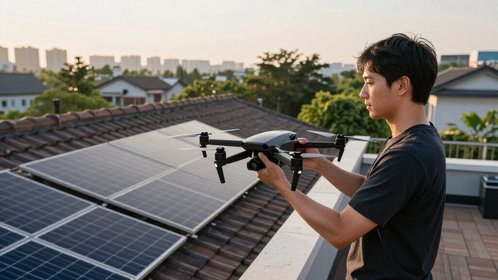 top rated long range drone with extended flight time for roof inspections