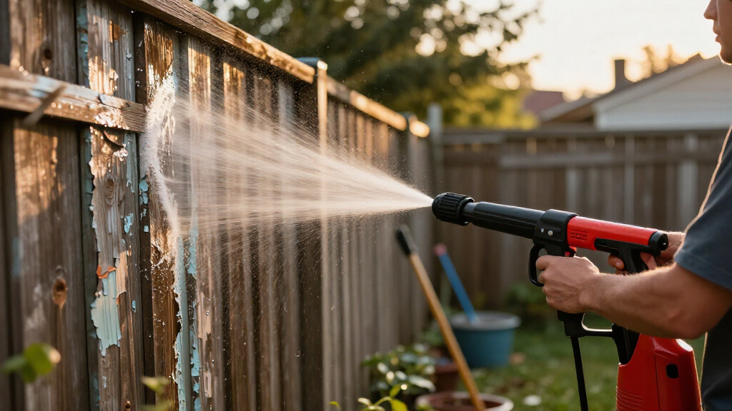 pressure washer for paint prep