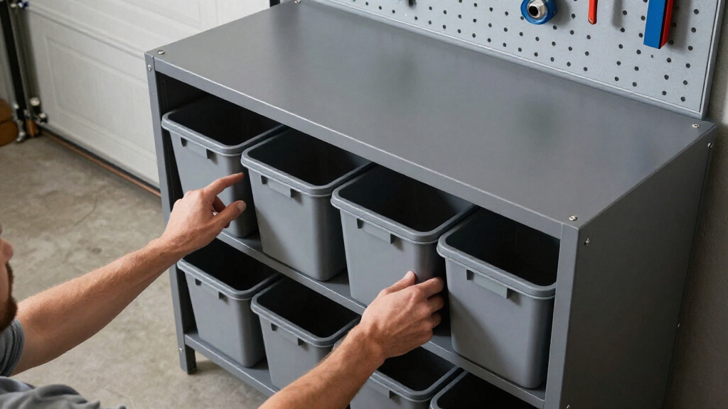 freestanding garage storage cabinets