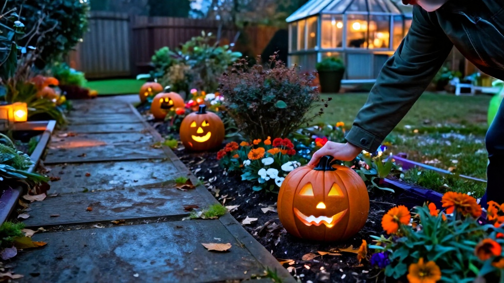 Halloween solar garden stakes