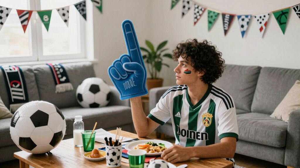 soccer fan party supplies