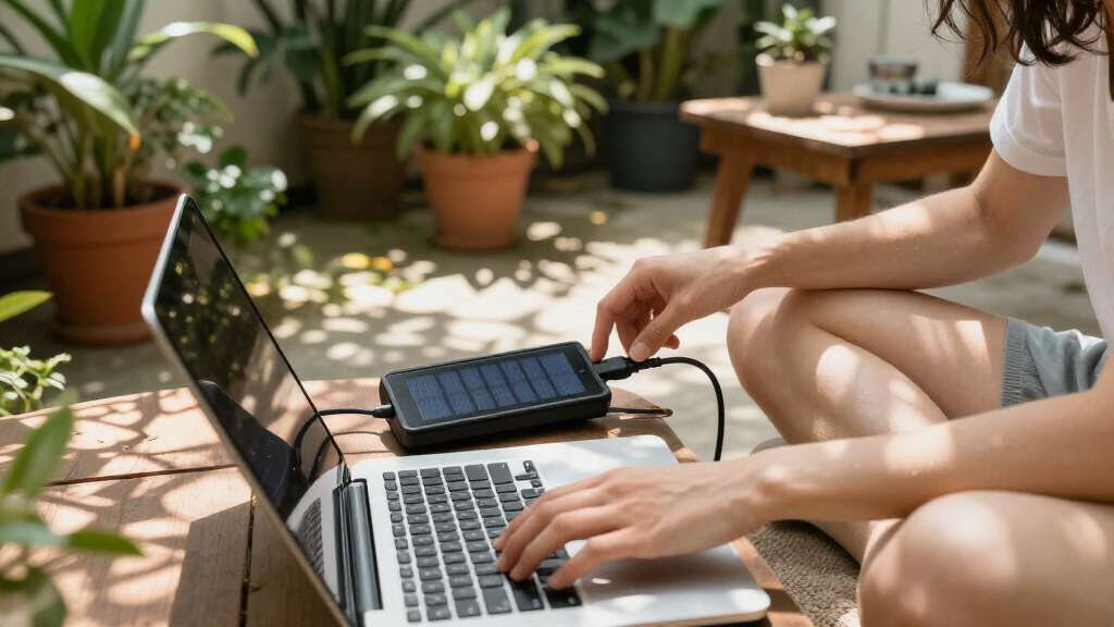 solar-powered laptop chargers