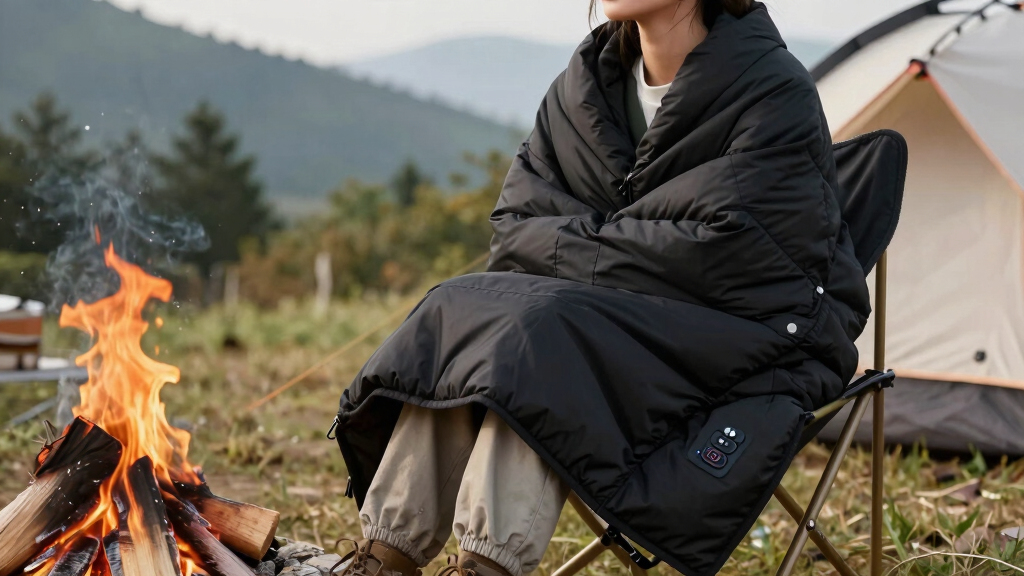 best heated travel blanket for off-grid road trips