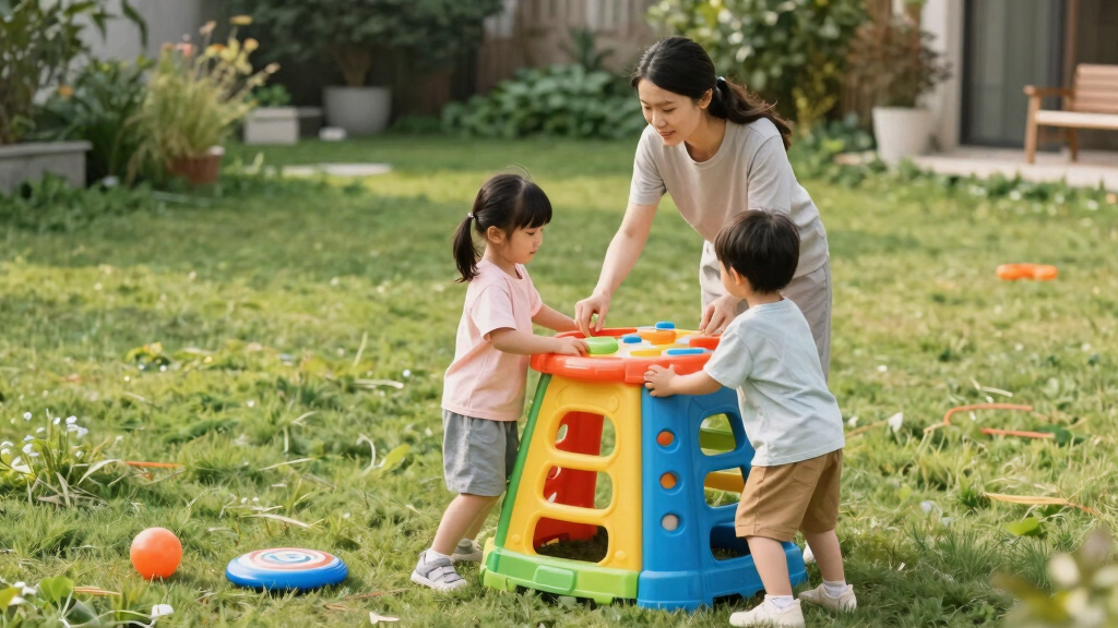 family-friendly outdoor game sets