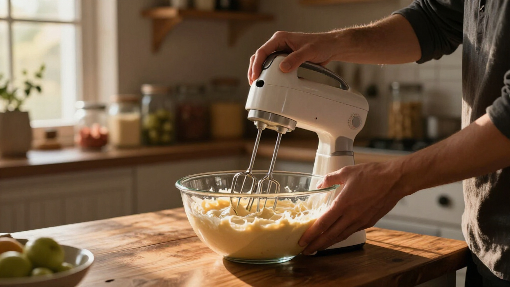 electric hand mixer for heavy batter high end