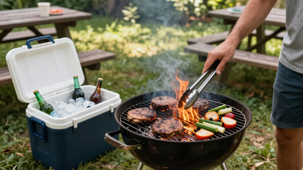 tailgating grills and coolers