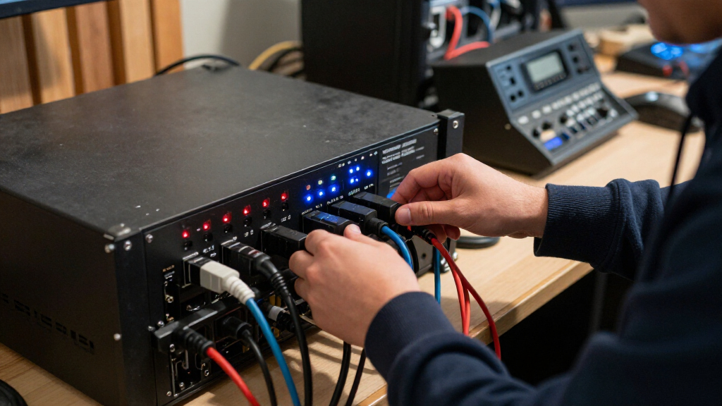 rackmount power strip for studio rack