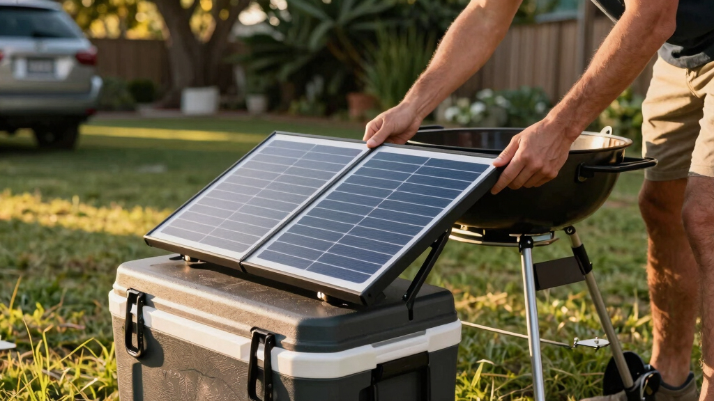 solar-powered outdoor tailgate gear