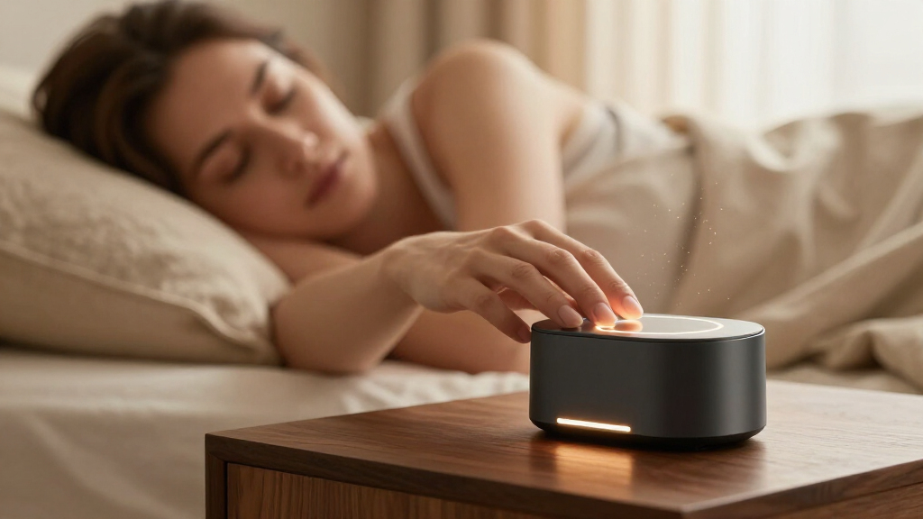 smart alarm clocks with white noise
