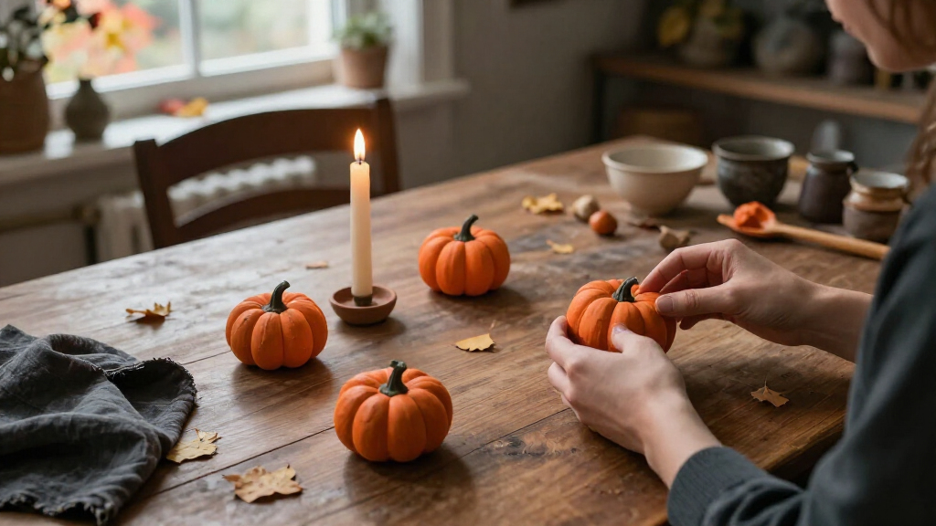 Halloween decorative candle holders