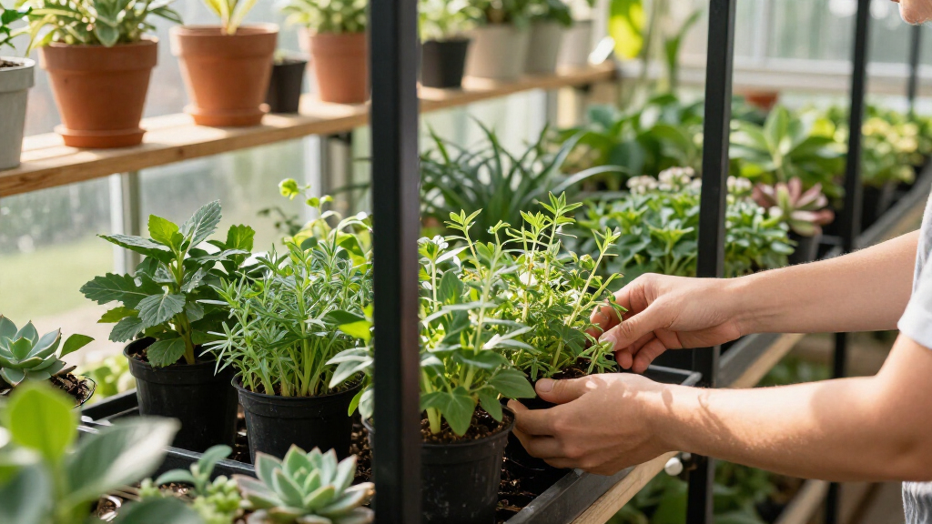 best vertical plant racks for greenhouses