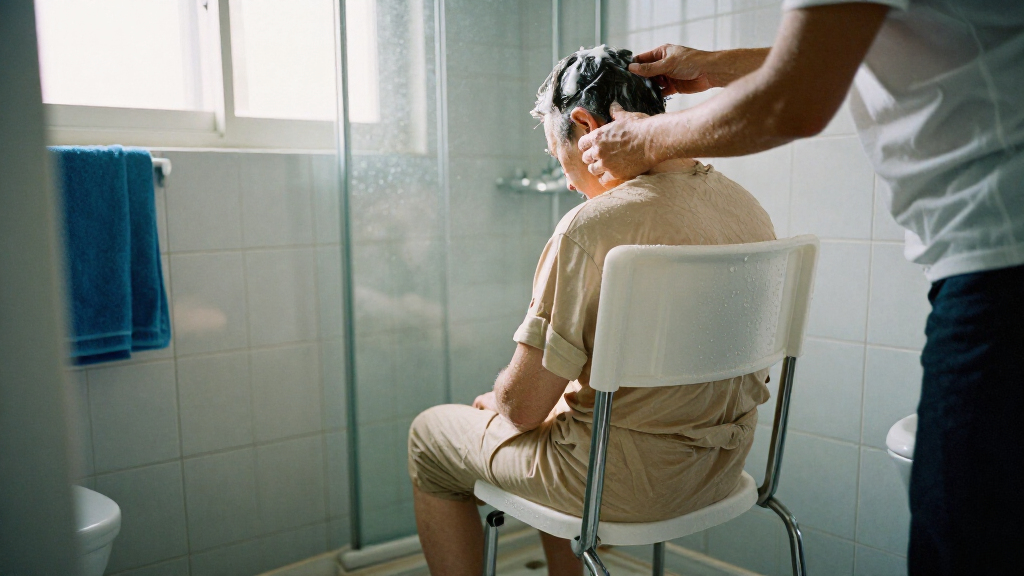 adjustable shower chairs for seniors