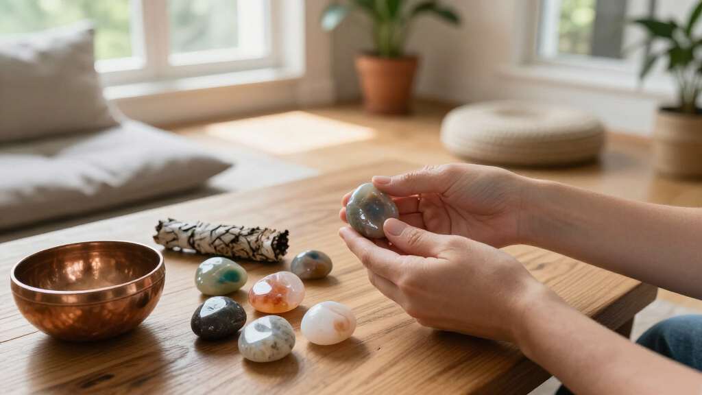 rhodonite love healing stones