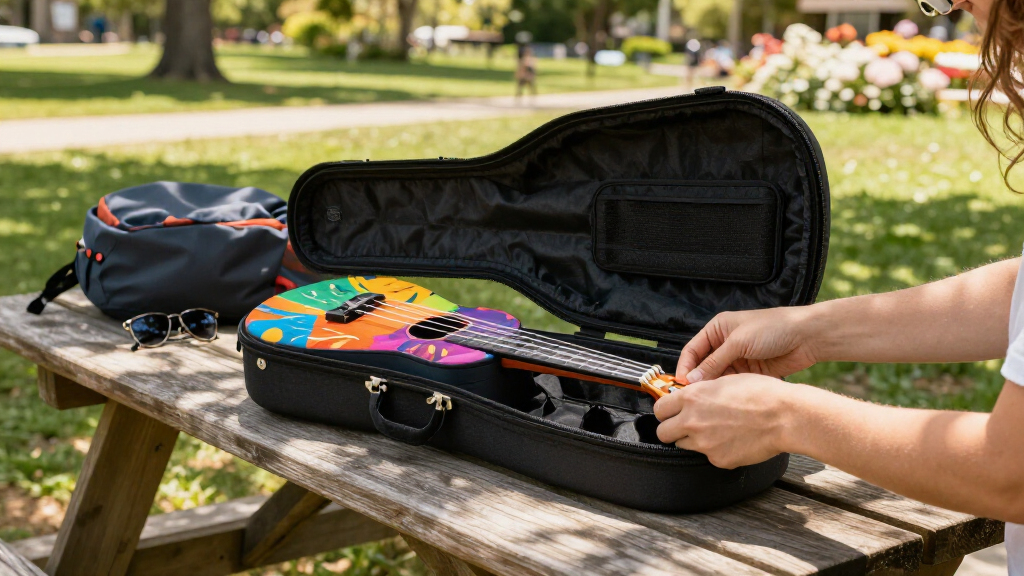 travelsize concert ukulele case