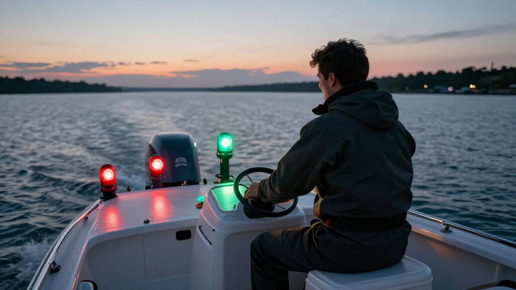 marine boat navigation lights