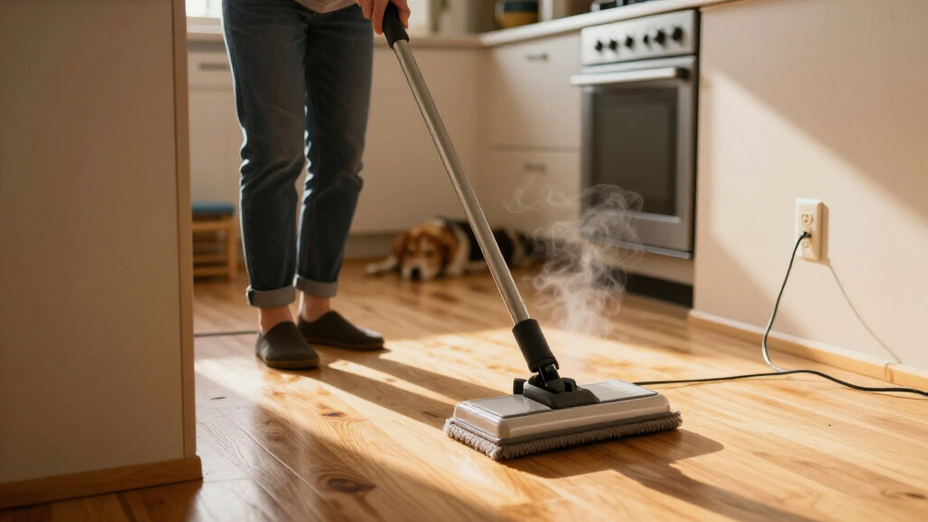 corded steam mops for hard floors