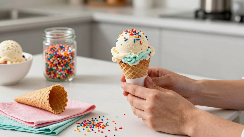ice cream party supplies