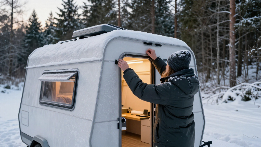 cold weather pop up camper