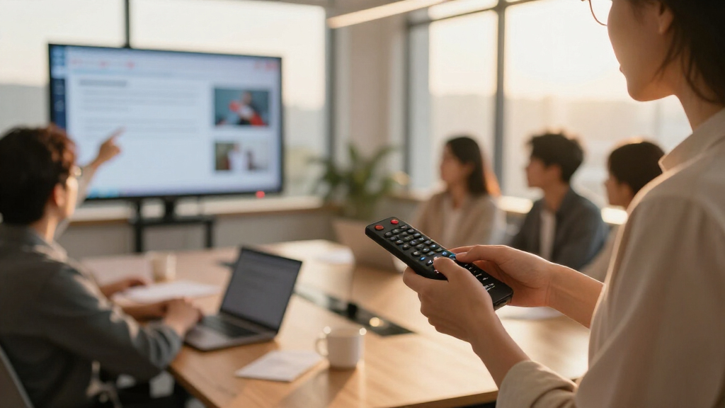 business presentation remote