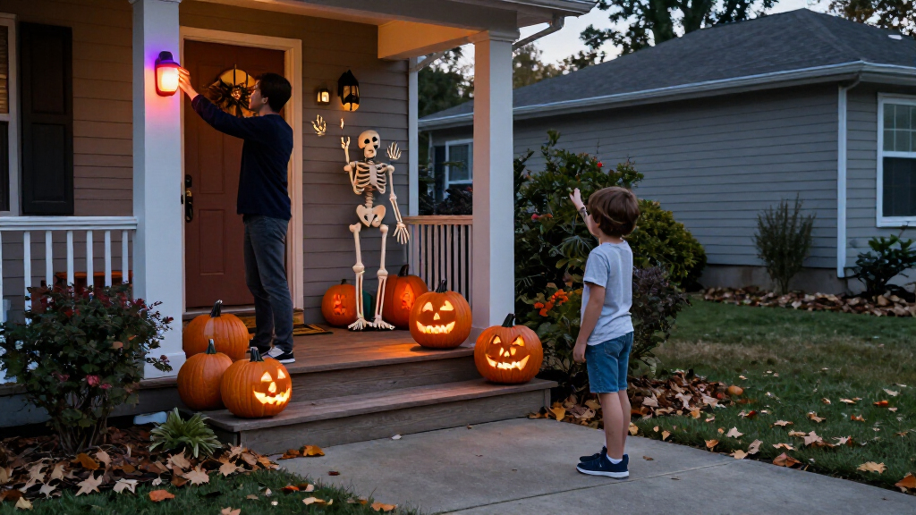 smart Halloween decorations