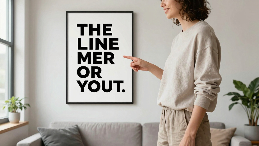 motivational quote wall art