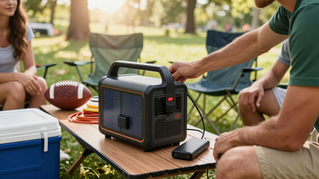 best solar generator for football tailgates