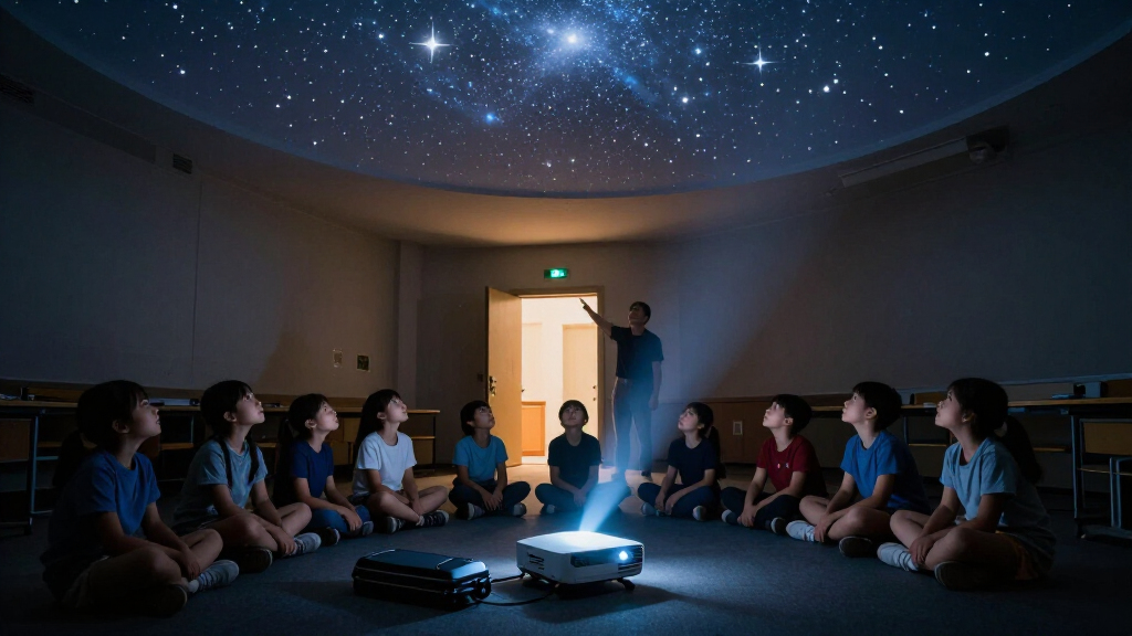 portable planetarium projectors