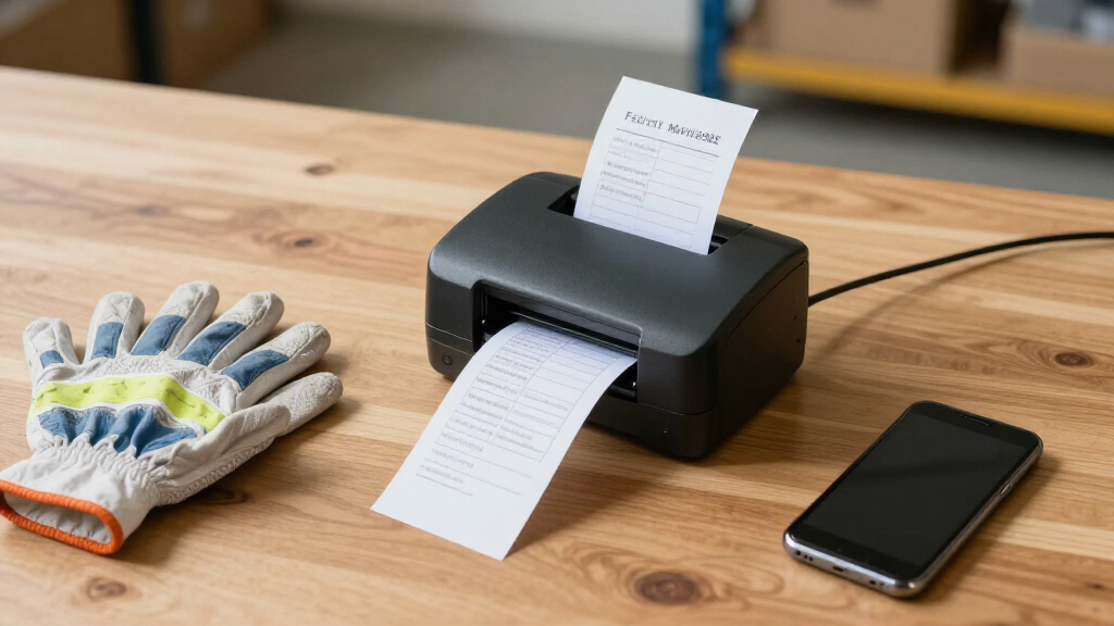 best portable label printer for facility managers