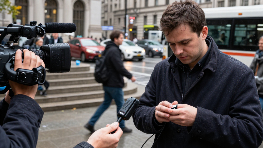 wireless lavalier microphones for journalists