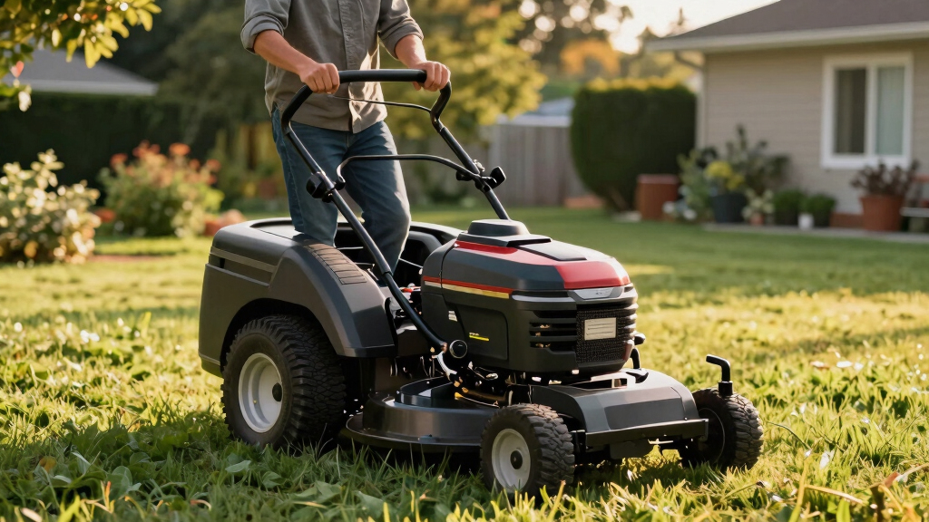 best battery riding mower for quiet yard care
