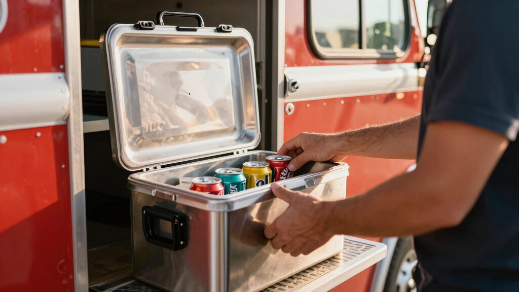 best compact beverage coolers for food trucks