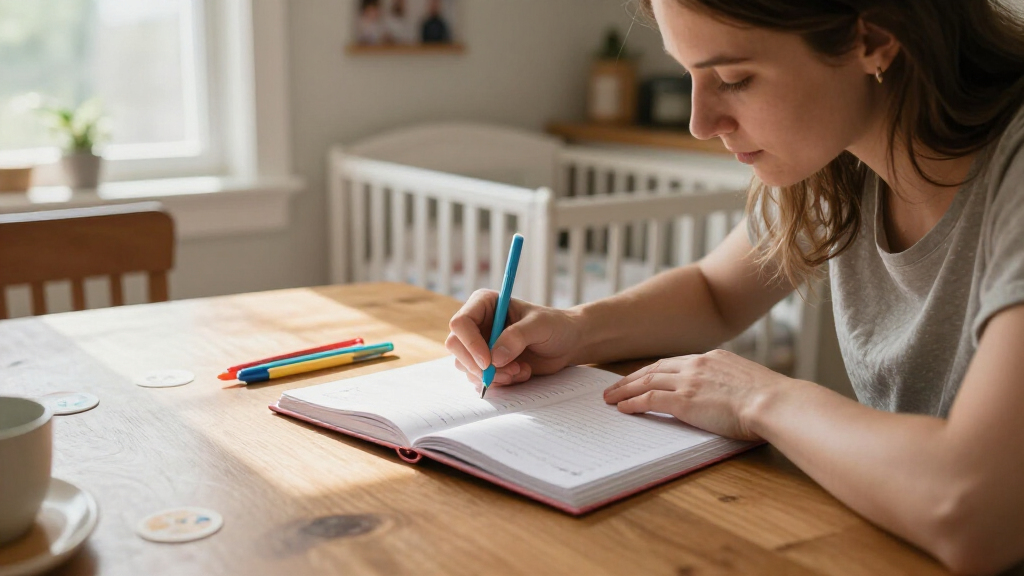 notes to write in a baby book