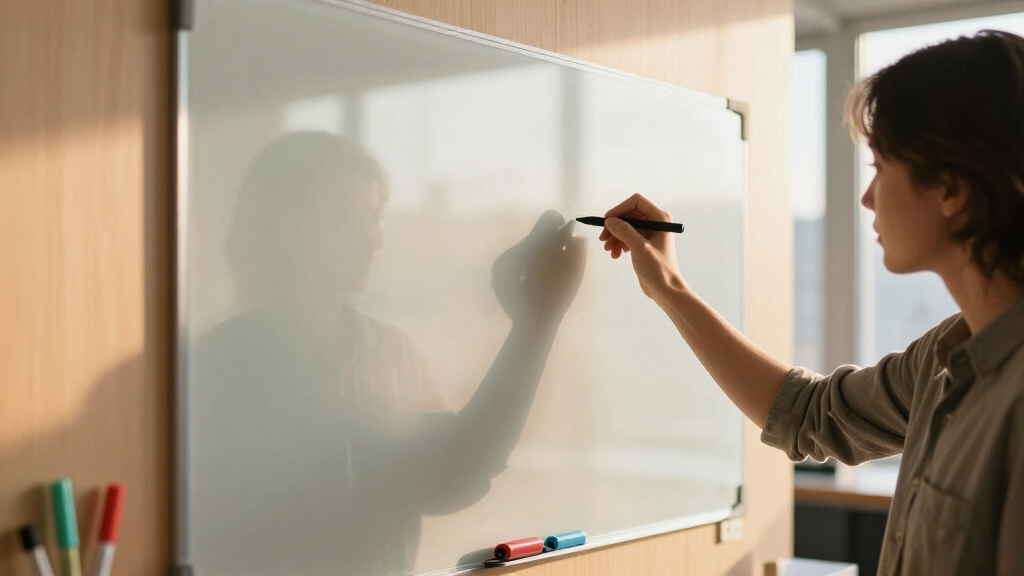 glass whiteboard large