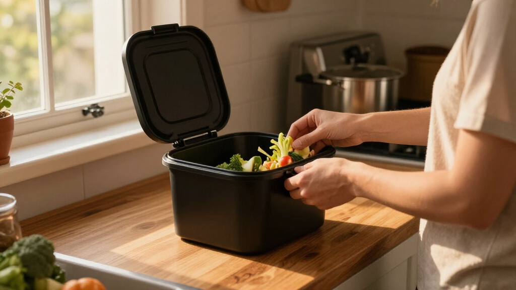 electric compost bin for kitchen