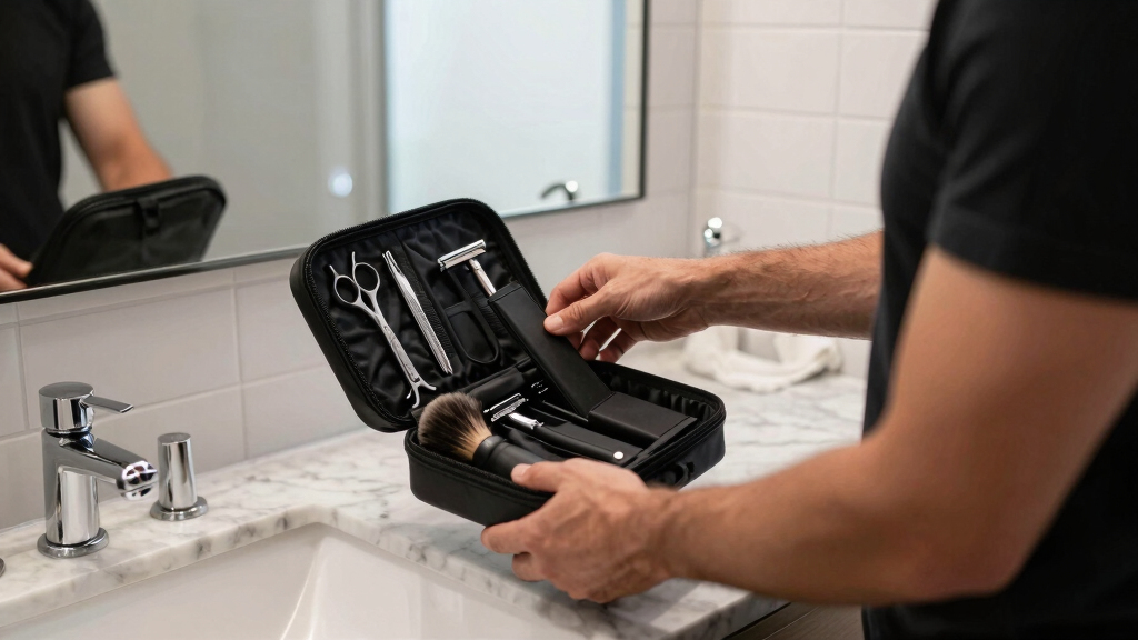 men's grooming kits