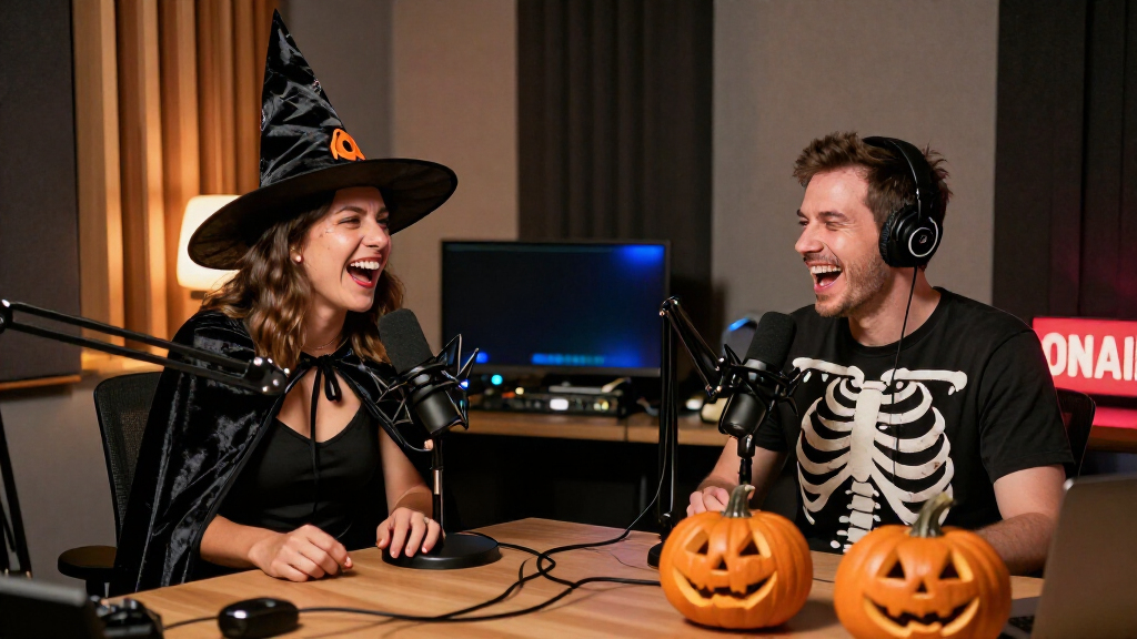 Halloween podcast costumes