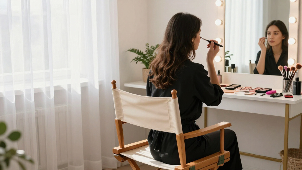 makeup chair director chair for beauty room