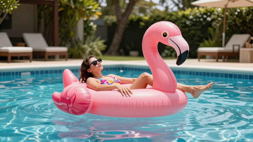 inflatable pool floats